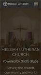 Mobile Screenshot of messiahaurora.org